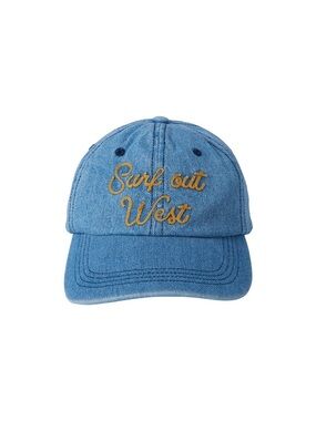 Wrangler x Billabong Light Blue Denim Baseball Cap